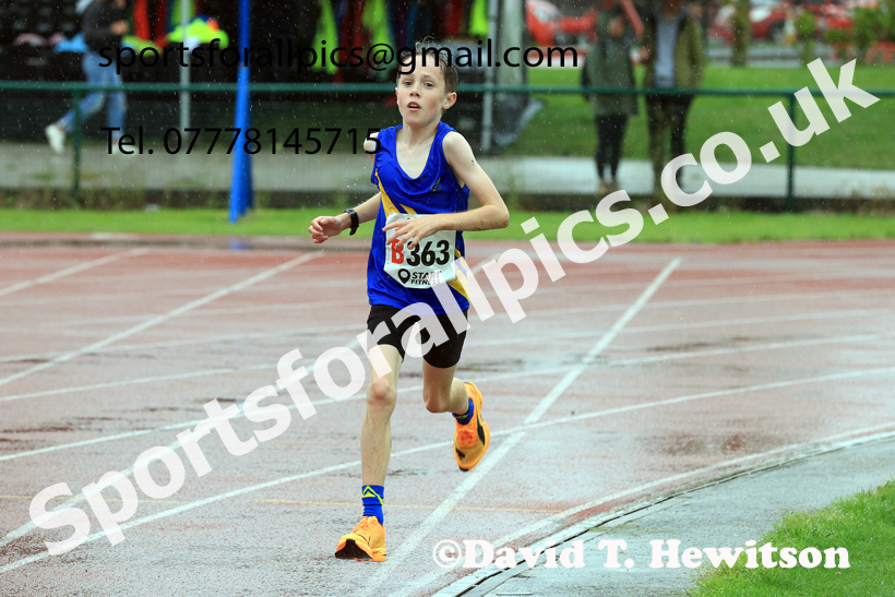 Boys Under-13s 2025 Northern Athletics Autumn Road Relays, Leigh, Lancashire. Photo: David T. Hewitson/Sports for All Pics